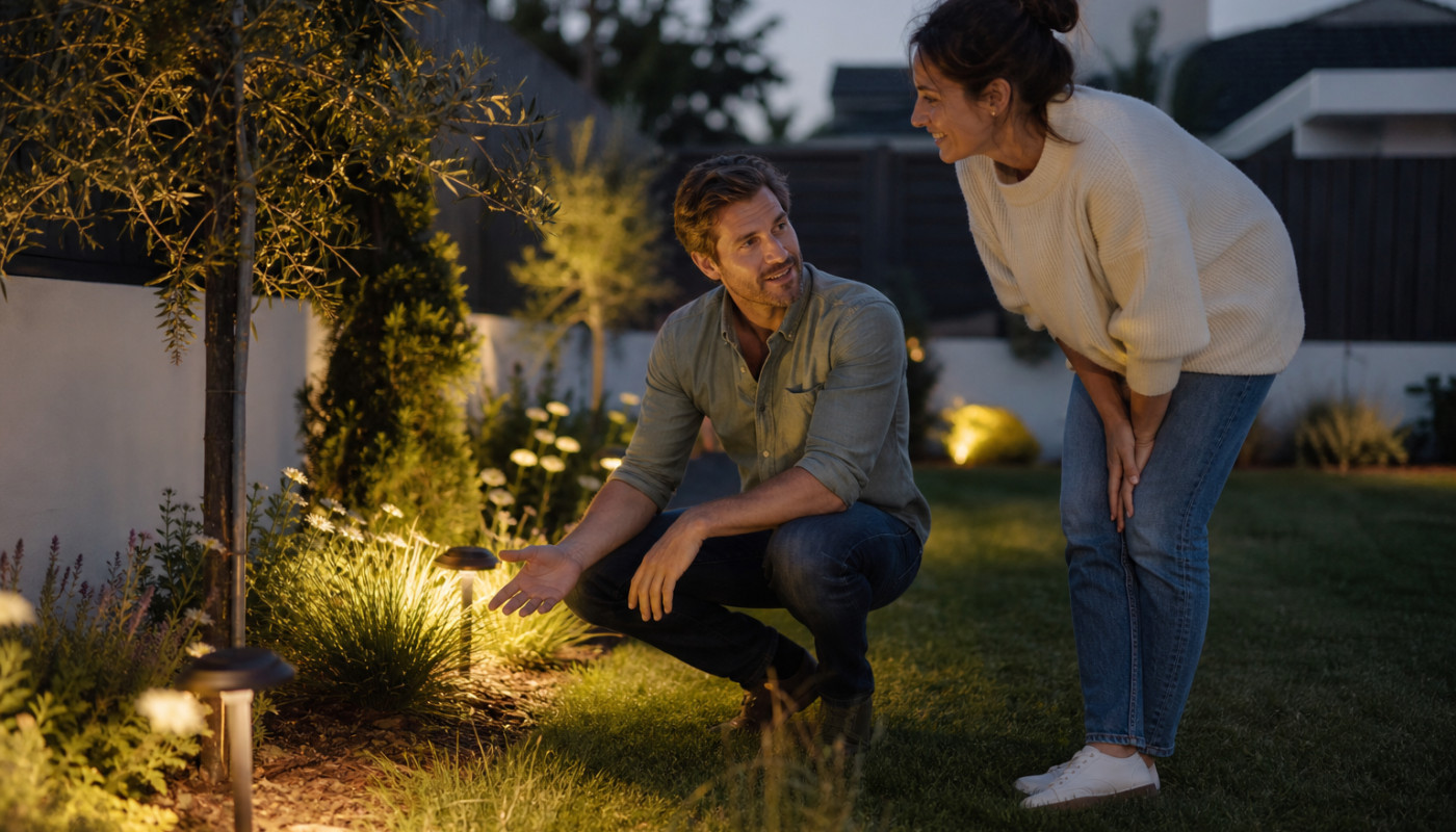 Éclairage extérieur : comment sublimer votre jardin sans éblouir vos voisins