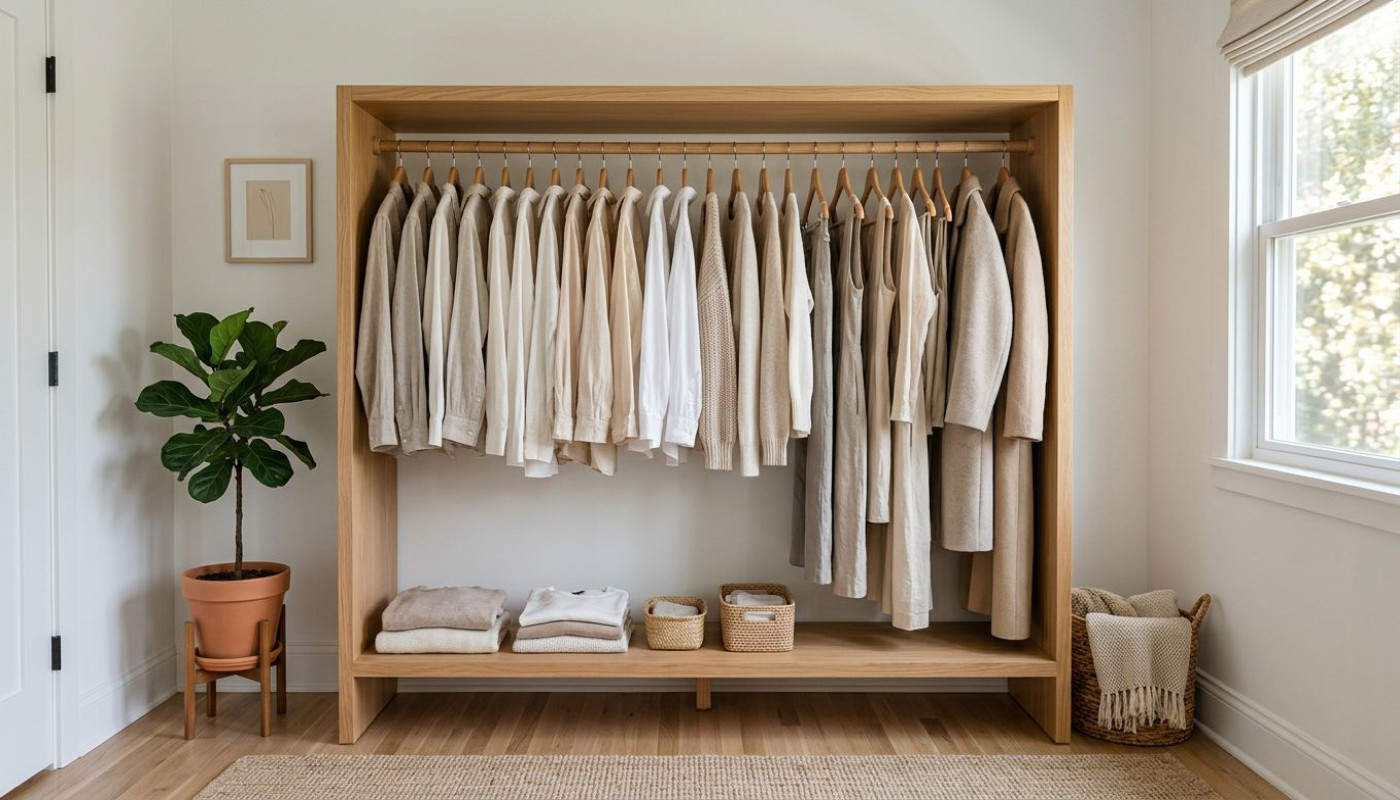 L’impact d’une garde-robe épurée sur la gestion du stress